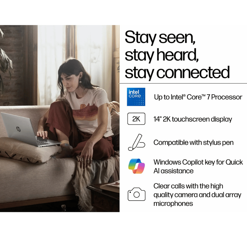 HP OmniBook 5 Ultra Flip FP0023 – Core 7 14th-Gen | 16GB | 512GB | Intel Graphics